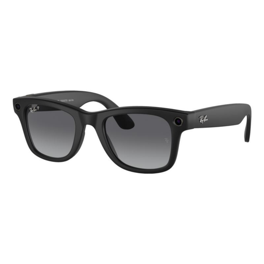 META POLARIZED WAYFARER SMART GLASSES - MATTE BLACK
